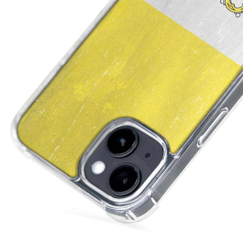 Vatican City Flag Distressed iPhone 15 MagSafe Case